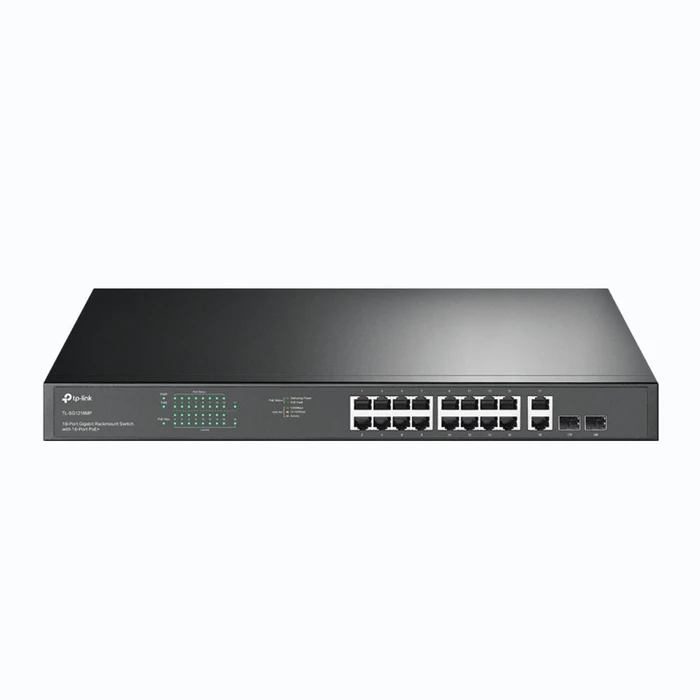 Network Switch TP-LINK TL-SG1218MP (10/100) Black (PoE)