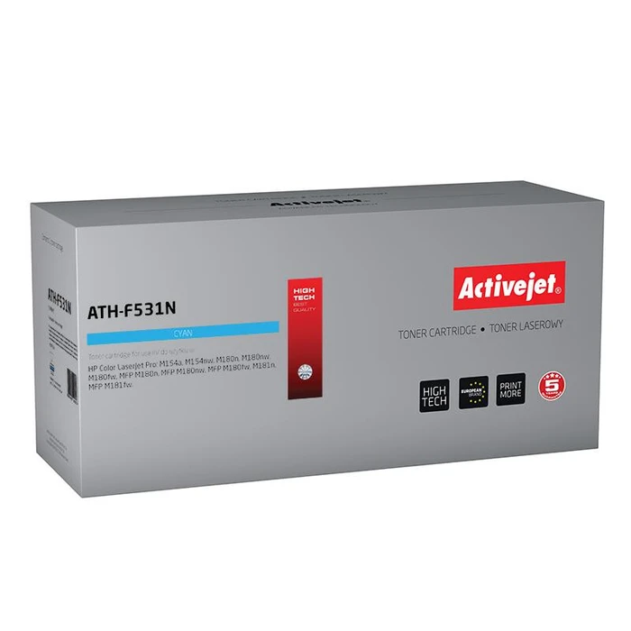 Toner Συμβατό Activejet ATH-F531N για HP CF531A Cyan