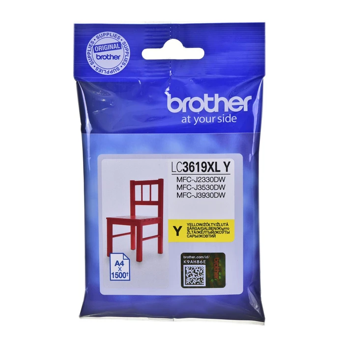 Μελάνι Brother LC-3619XLY Original Yellow 1 pc(s)