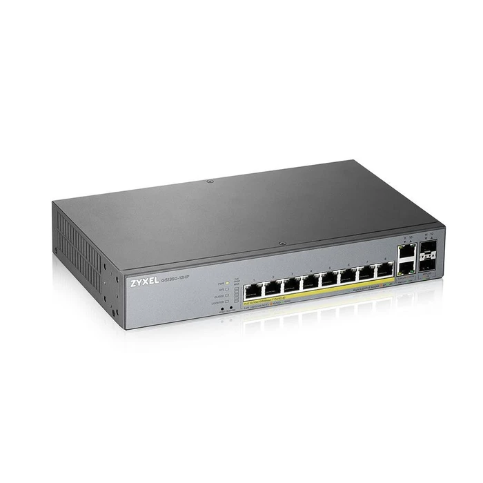 Network Switch Zyxel GS1350-12HP-EU0101F Managed L2 (10/100/1000) (PoE)