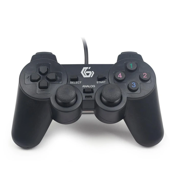Gamepad Gembird JPD-UDV-01 PC Black