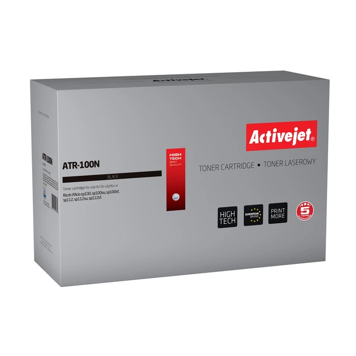Toner Συμβατό Activejet ATR-100N για Ricoh SP100 / SP112 / 407166