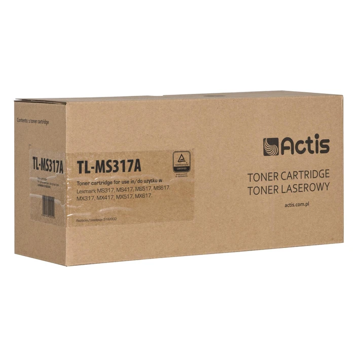 Toner Συμβατό Actis TL-MS317A Black για Lexmark 51B2000