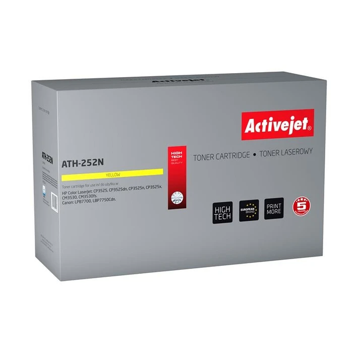 Toner Συμβατό Activejet ATH-252N για HP CE252A Canon CRG-723Y
