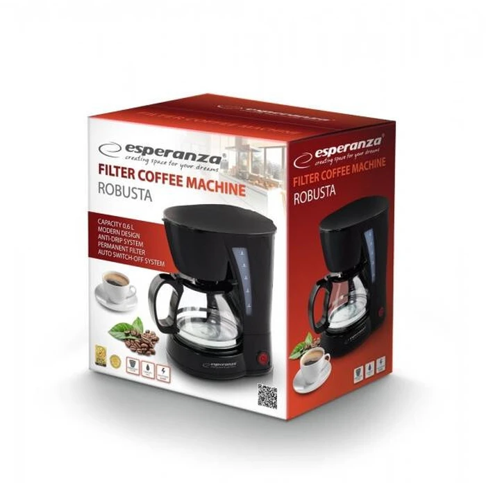 Καφετιέρα Esperanza EKC006 coffee maker Drip coffee maker 0.6 L