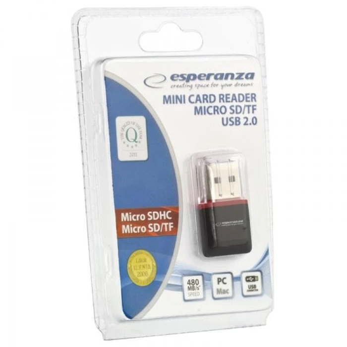 Card Reader Esperanza EA134K External