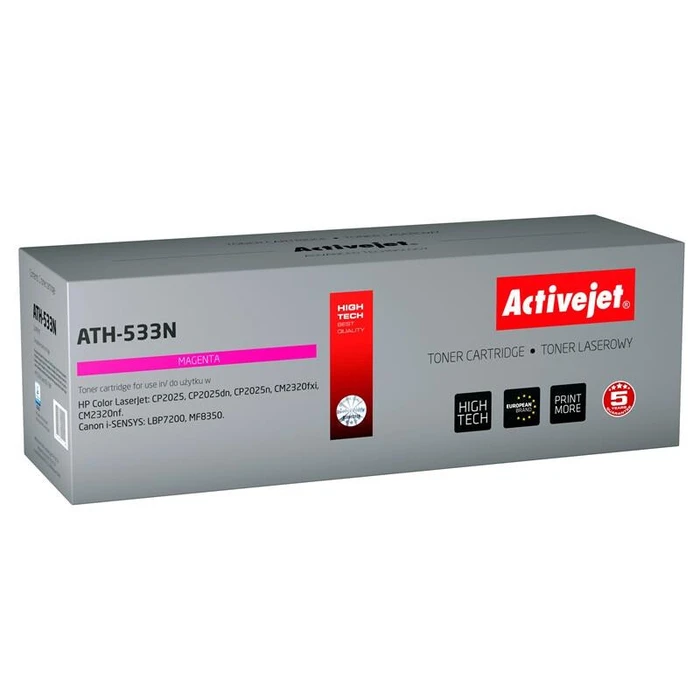 Toner Συμβατό Activejet ATH-533N για HP CC533A Canon CRG-718M