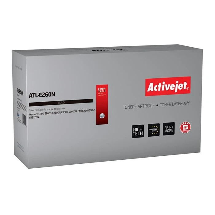 Toner Συμβατό Activejet ATL-E260N για Lexmark E260A11E