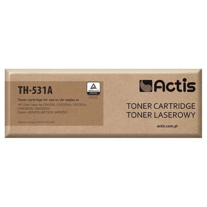 Toner Συμβατό Actis TH-531A HP CC531A LJ 2025/2320