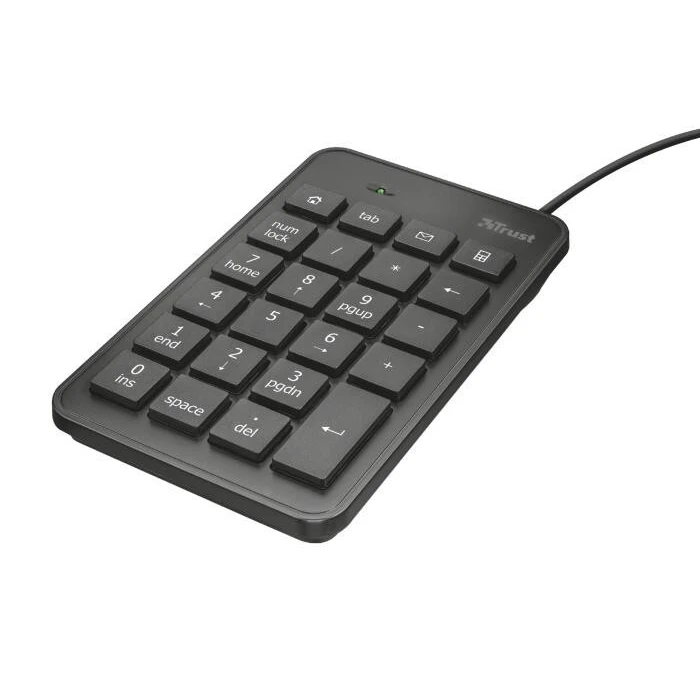 Πληκτρολόγιο Ενσύρματο Trust 22221 numeric keypad Black