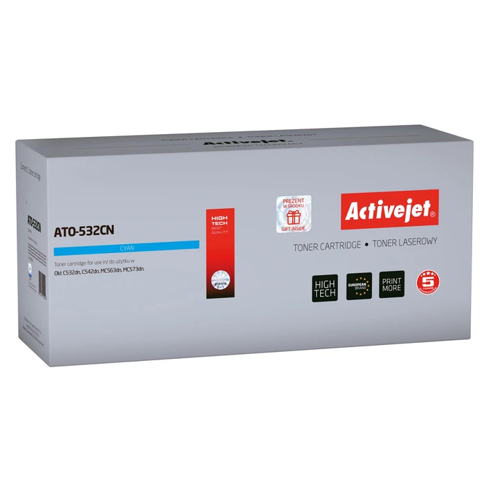 Toner Συμβατό Activejet ATO-532CN OKI 46490403 (1500 σελίδες) Cyan