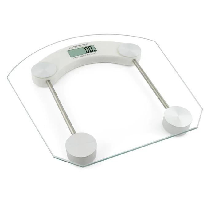 Ζυγαριά Μπάνιου Esperanza Pilates EBS008W Transparent