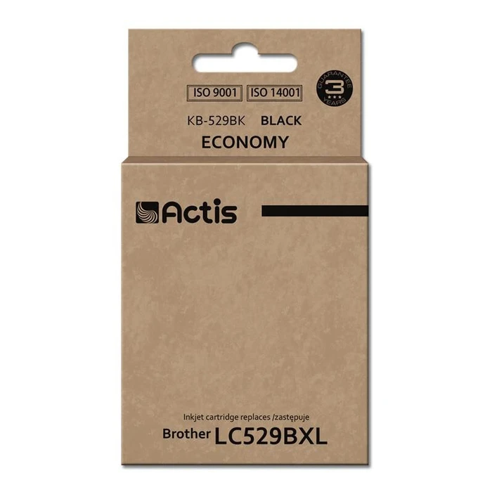 Μελάνι Συμβατό Actis KB-529BK Black για Brother LC529Bk