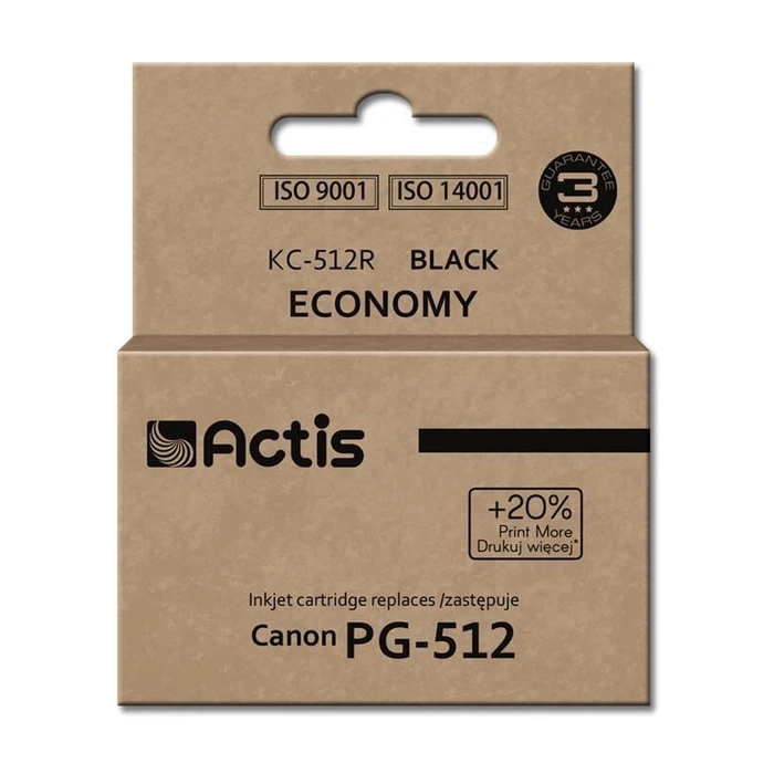 Μελάνι Συμβατό Actis KC-512R Black για Canon PG-512