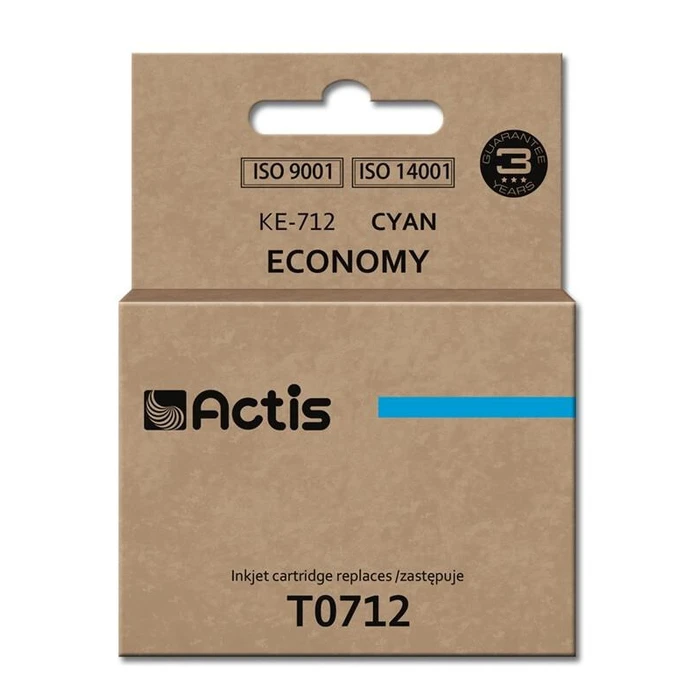Μελάνι Συμβατό Actis KE-712 για Epson s T0712/T0892/T1002 Cyan