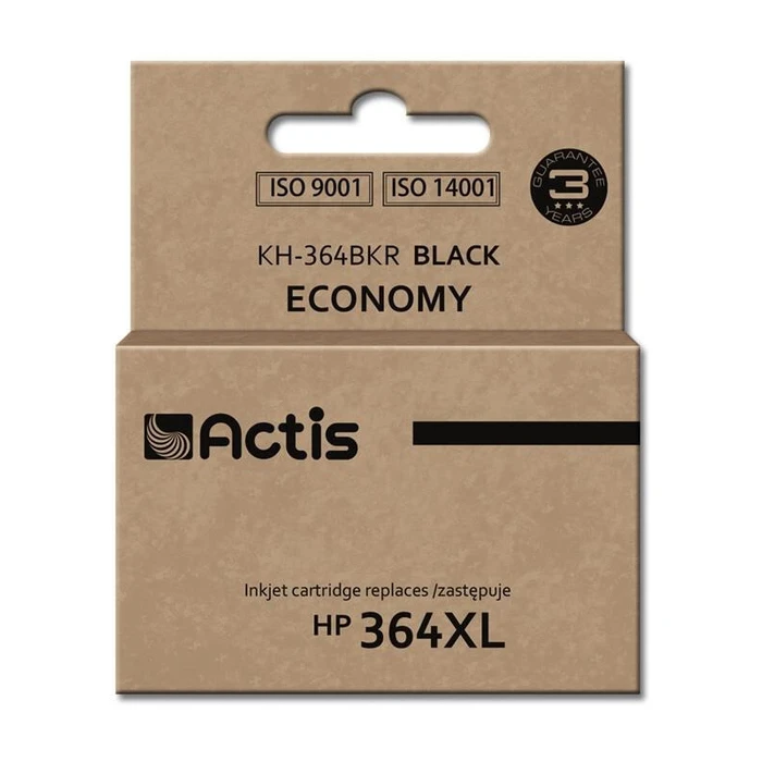 Μελάνι Συμβατό Actis KH-364BKR Black για HP (HP 364XL CN684EE)