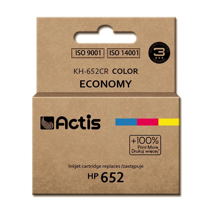 Μελάνι Συμβατό Actis KH-652CR color για HP (HP 652 F6V24AE)