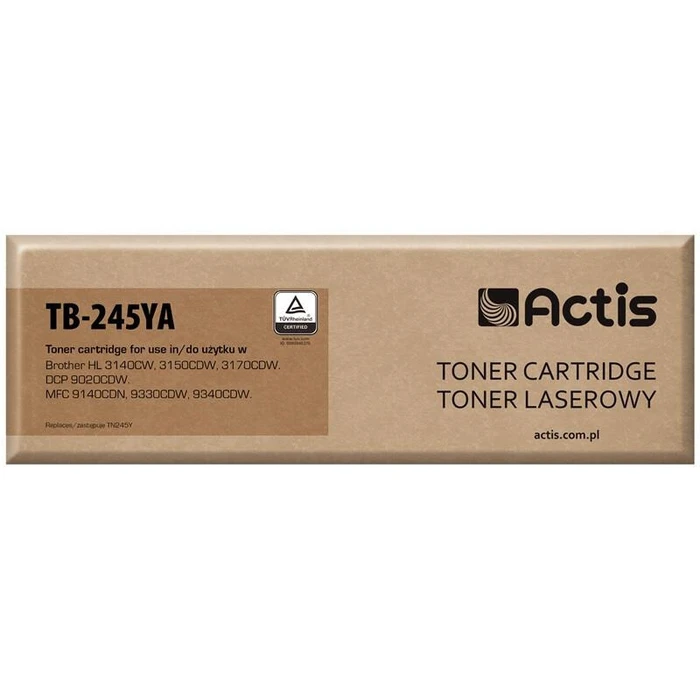 Toner Συμβατό Actis TB-245YN για Brother TN-245Y