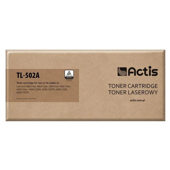 Toner Συμβατό Actis TL-502A για Lexmark 50F2H00