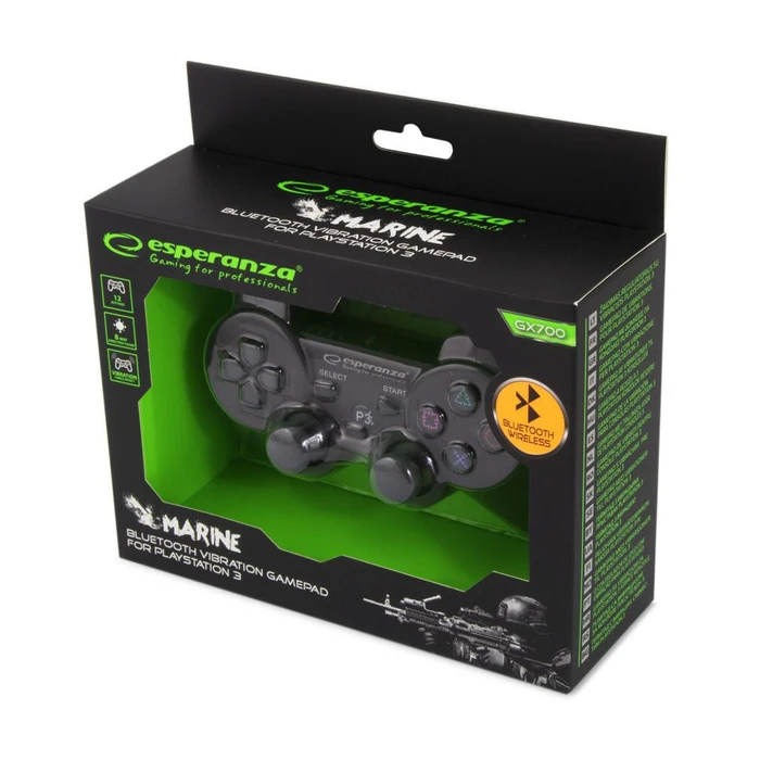 Gamepad Esperanza EGG109K PS3 Black
