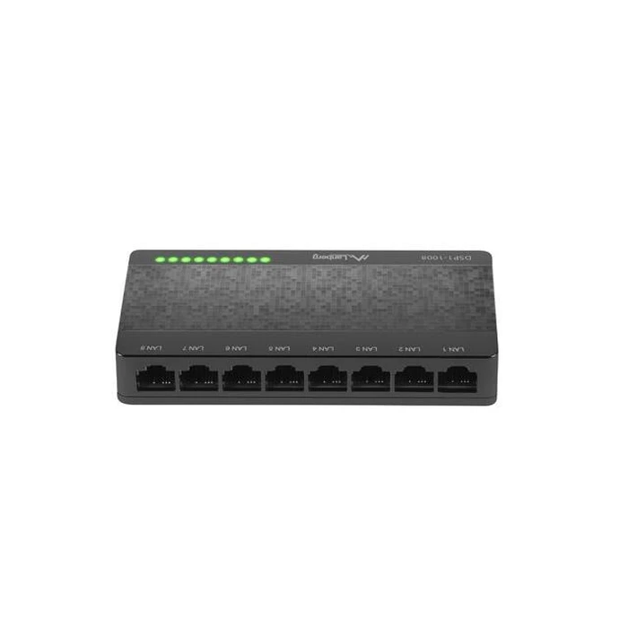 Network Switch Lanberg DSP1-1008 8x 10/100/1000Mbps