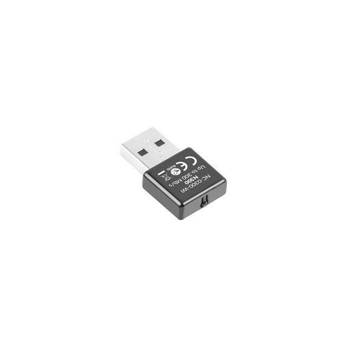 Αντάπτορας Ασύρματου Δικτύου USB Lanberg N300 NC-0300-WI