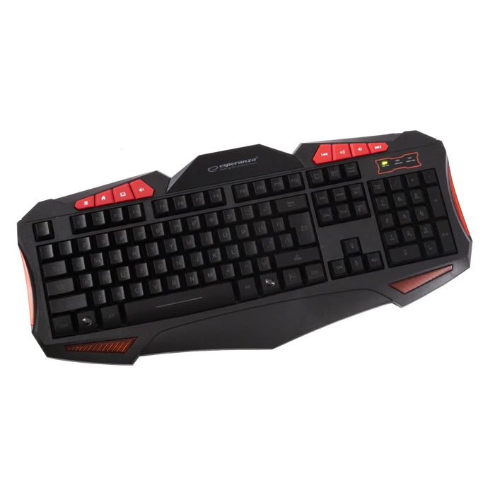 Σετ Πληκτρολόγιο Και Ποντίκι Ενσύρματο Esperanza EGK3000 Black