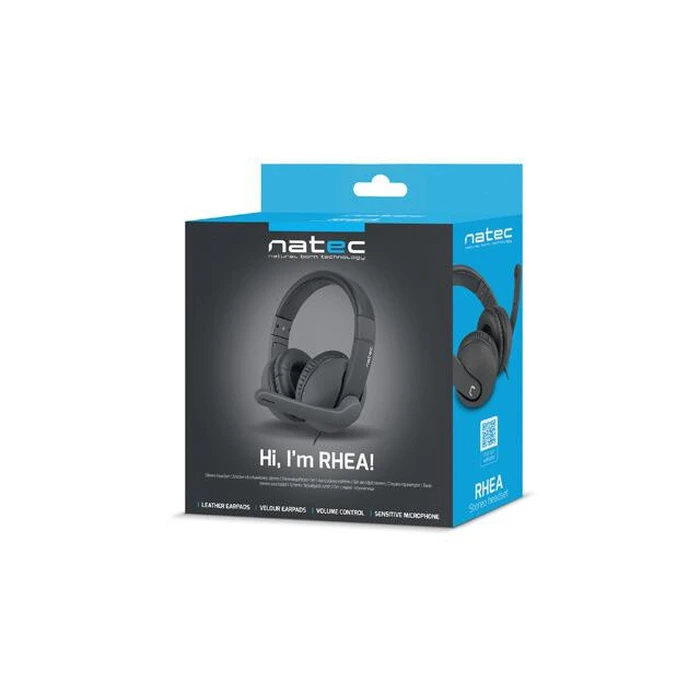 Gaming Headset Natec Rhea NSL-1452 Black