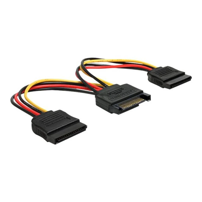 Καλώδιο DeLOCK power cable - 15 cm