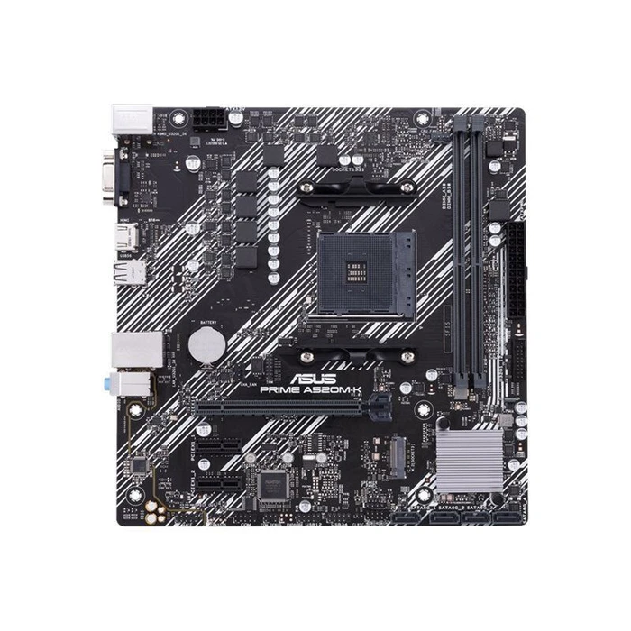 Motherboard ASUS PRIME A520M-K - Motherboard - micro ATX - Socket AM4 - AMD A520
