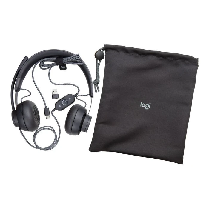 Multimedia Headsets Logitech Zone Wired MSFT Teams Headset