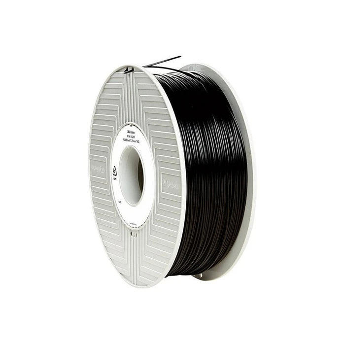 3D Printer Filament Verbatim - Black - PLA 1.75mm 1kg - Black