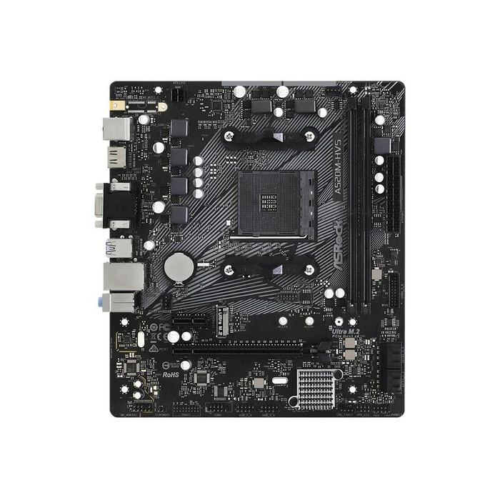 Motherboard ASRock A520M-HVS - Motherboard - micro ATX - Socket AM4 - AMD A520