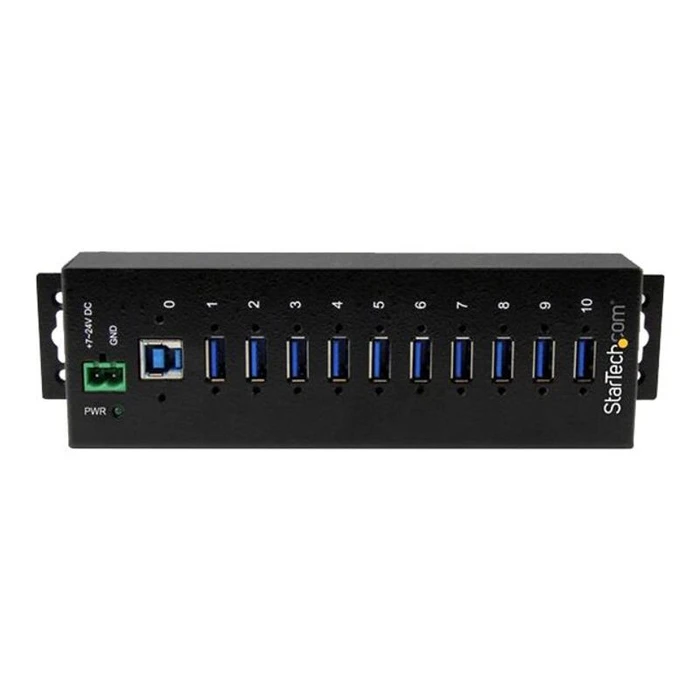 USB Hub StarTech.com 10 Port Industrial USB 3.0 Hub