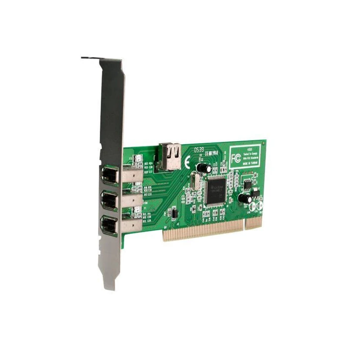 Controller PCI StarTech.com 4 Port 1394a FireWire PCI Interface Card - 3x Firewire external 1x Firewire internal