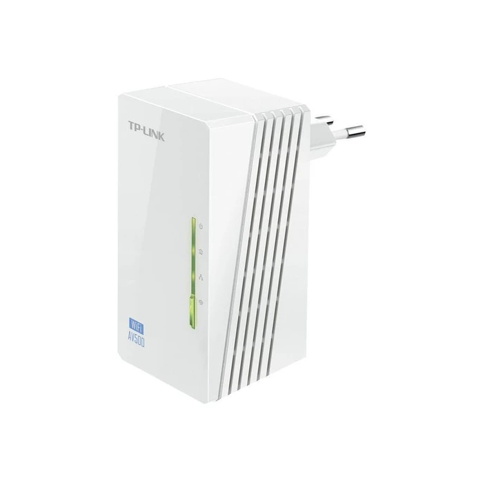 Powerline TP-Link TL-WPA4220KIT AV600 2-Port Wifi Powerline Adapter Starter Kit - Bridge - 802.11b / g / n v1