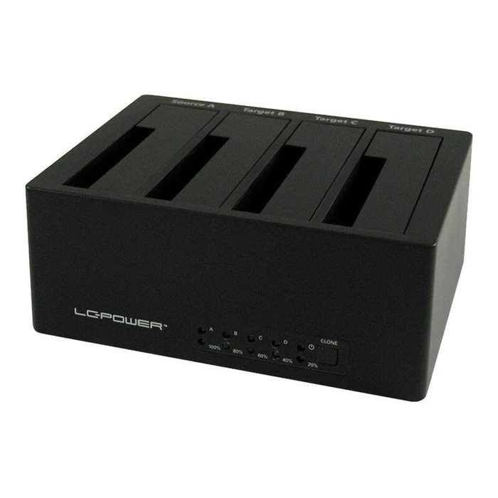 Docking station LC Power LC-DOCK-U3-4B - HDD docking station - SATA - eSATA, USB 3.0