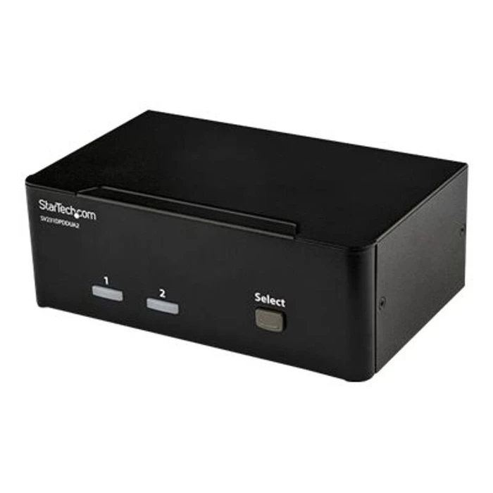 KVM & Data Switch StarTech.com 2 Port DisplayPort Dual Monitor KVM Switch - DisplayPort KVM / Audio / USB Switch - 2 ports