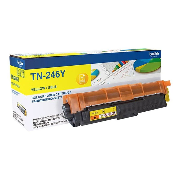 Toner Brother TN246Y Yellow