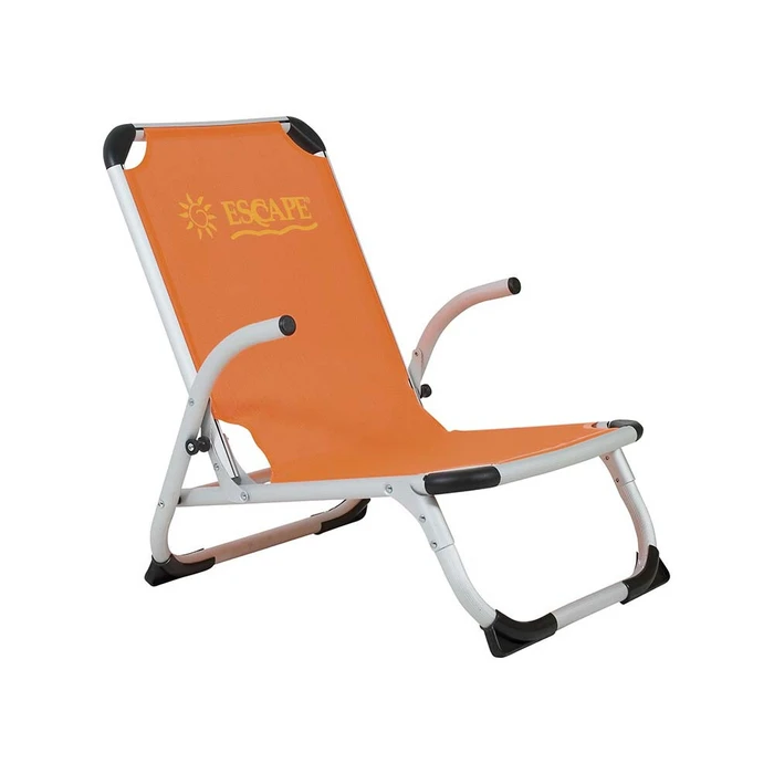 Πολυθρόνακι Παραλίας Escape Πορτοκαλί High Back