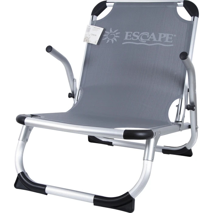 Πολυθρόνακι Παραλίας Escape Γκρι High Back