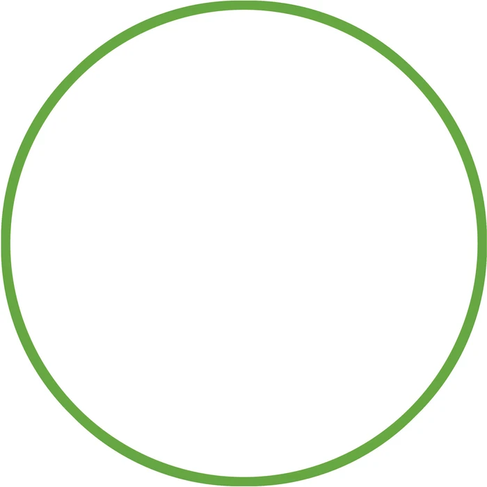 Στεφάνι Ρυθμικής 60cm - Φ19mm Πράσινο