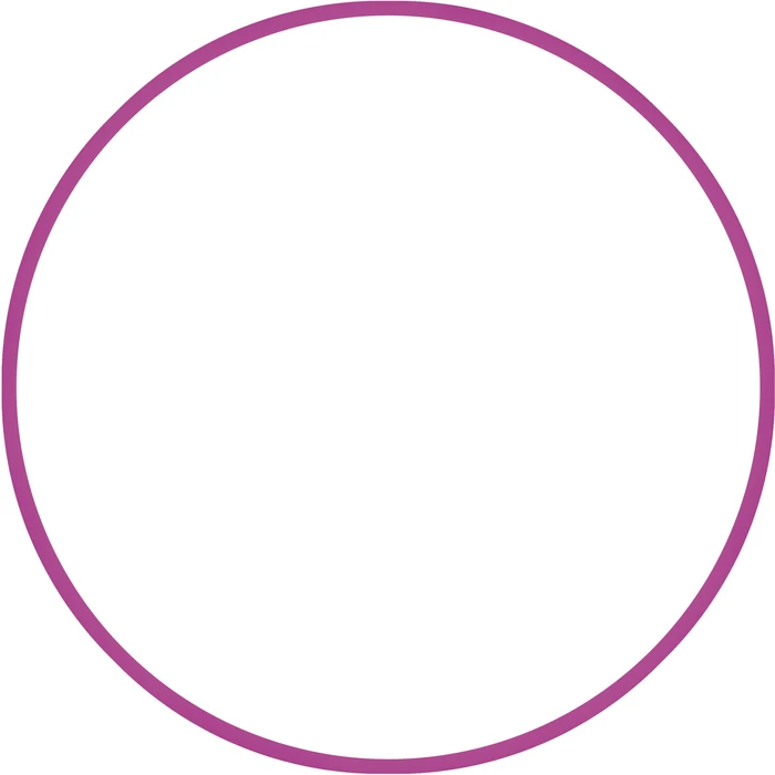 Στεφάνι Ρυθμικής 60cm - Φ19mm Φούξια