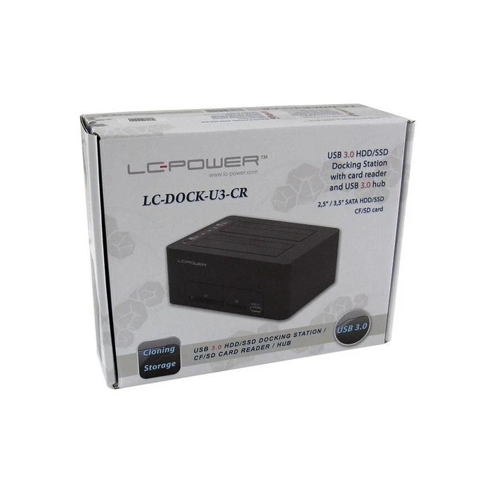 Docking Station LC-Power USB 3.0 2-Bay 2,5"/3,5"