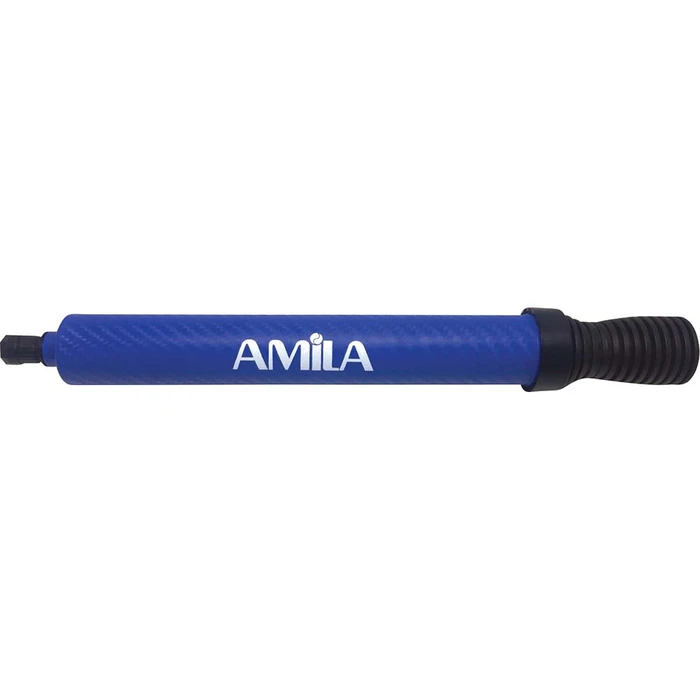 Τρόμπα διπλής ενέργειας με λάστιχο προέκτασης Μπλέ