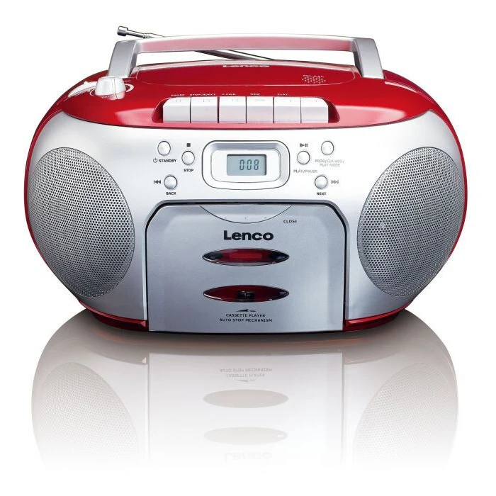 Ραδιόφωνο CD Player Lenco SCD-420 Red