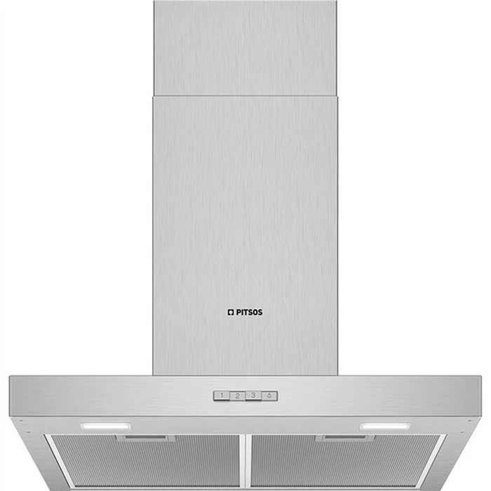 Απορροφητήρας Καμινάδα Pitsos Ptk6d65g Inox