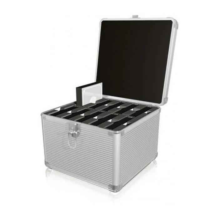 Θήκη Προστασίας Σκληρού Δίσκου IcyBox 10x2,5"/3,5" HDD/SSD Aluminium
