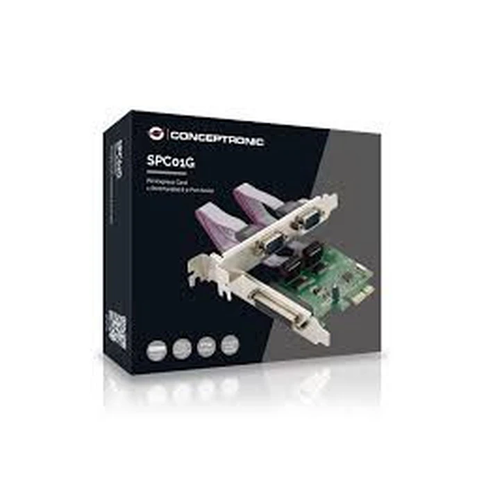 Controller Conceptronic PCIe 2x Serial 1x Parallel