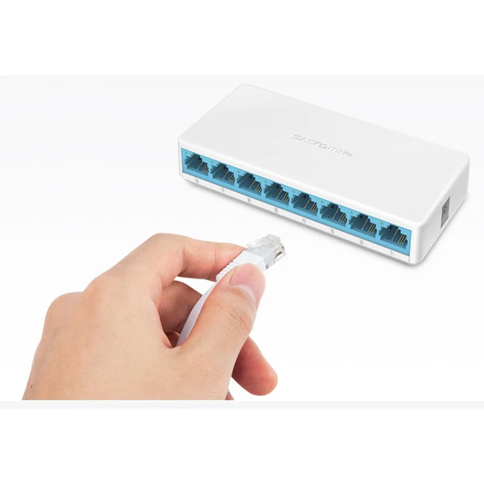Network Switch Mercusys MS108 Managed (10/100) White